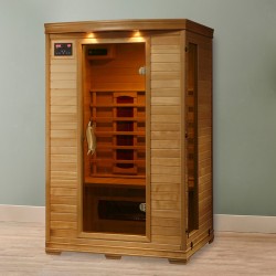 Coronado - Hemlock 2 Person FAR Infrared Sauna With Ceramic Heaters