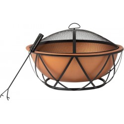 Fire Sense Barzelonia Round Copper Look Fire Pit (62241)