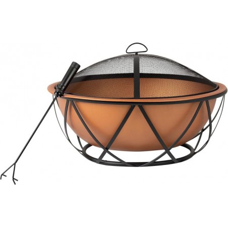 Fire Sense Barzelonia Round Copper Look Fire Pit (62241)