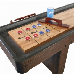 Hathaway Challenger 9-ft Shuffleboard Table - Walnut Finish (BG1205)