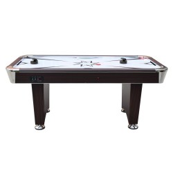 Hathaway Midtown II 6-ft Air Hockey Table with LED Scoring - Dark Cherry Finish(BG50388)