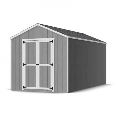 Little Cottage Co. 8x16 Value Gable Wood Shed Kit (8x16-VGS-PC)