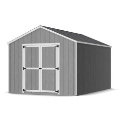 Little Cottage Co. 10x14 Value Gable Wood Shed Kit (10x14-VGS-PC)