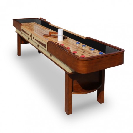 Hathaway Merlot 12-ft Shuffleboard Table - Walnut Finish (BG1312)