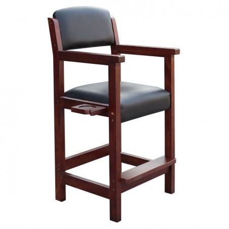 Hathaway Cambridge 30-in High Top Spectator Chair - Walnut Finish (BG2556W)