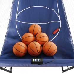 Hathaway Hoops 81-in Dual Basketball Arcade Game with LED Scoring (BG2237BL)