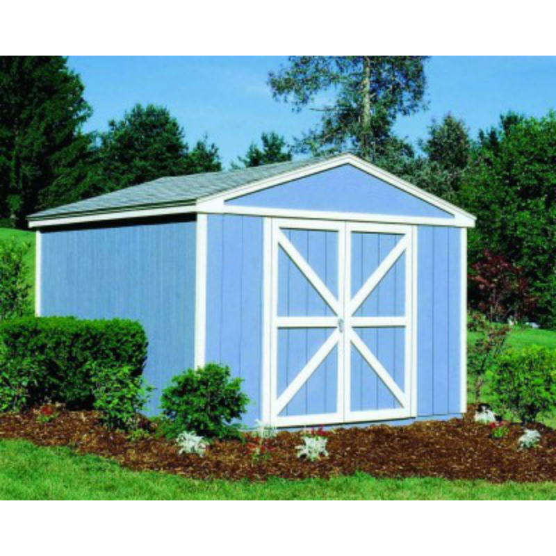 Handy Home Somerset 10x12 Wood Storage Shed Kit (18503-8)