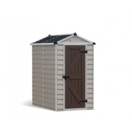 Palram - Canopia SkyLight 4x6 Shed - Tan (HG9604T)