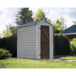 Palram - Canopia SkyLight 4x6 Shed - Tan (HG9604T)