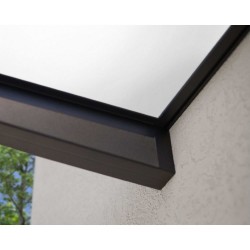 Palram - Canopia Sophia 1600 5x3 Awning Kit- Gray/Mist (HG9547)