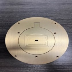 Gared-6-5/8" Brass Cover Plate - (6430)