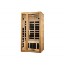 Dynamic Sauna Gracia 1-2-person Low EMF FAR Infrared Sauna (DYN-6119-01)