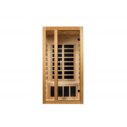 Dynamic Sauna Gracia 1-2-person Low EMF FAR Infrared Sauna (DYN-6119-01)