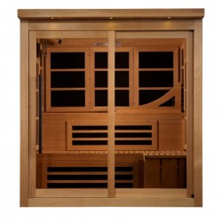 Golden Designs Monaco Limited Edition Near Zero EMF FAR Infrared Sauna - (GDI-6996-02)