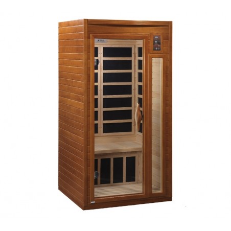 Dynamic Saunas Barcelona Elite 1-2-person Ultra Low EMF FAR Infrared Sauna - (DYN-6106-01 Elite)