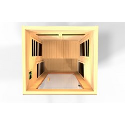 Dynamic Saunas Avila Elite 1-2-person Ultra Low EMF FAR Infrared Sauna - (DYN-6103-01 Elite)