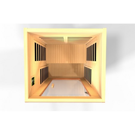 Dynamic Saunas Avila Elite 1-2-person Ultra Low EMF FAR Infrared Sauna - (DYN-6103-01 Elite)