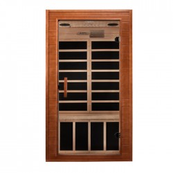 Dynamic Saunas Avila Elite 1-2-person Ultra Low EMF FAR Infrared Sauna - (DYN-6103-01 Elite)