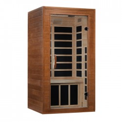 Dynamic Saunas Avila Elite 1-2-person Ultra Low EMF FAR Infrared Sauna - (DYN-6103-01 Elite)