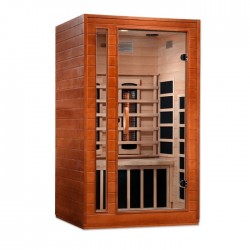 Dynamic Cardoba 2-Person Full Spectrum Near Zero EMF (Under 2MG) FAR Infrared Sauna (Canadian Hemlock)- (DYN-6203-02 FS)