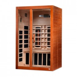 Dynamic Santiago 2-Person Near Zero Infrared Sauna (DYN-6209-03 FS)