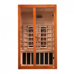 Dynamic Santiago 2-Person Near Zero Infrared Sauna (DYN-6209-03 FS)