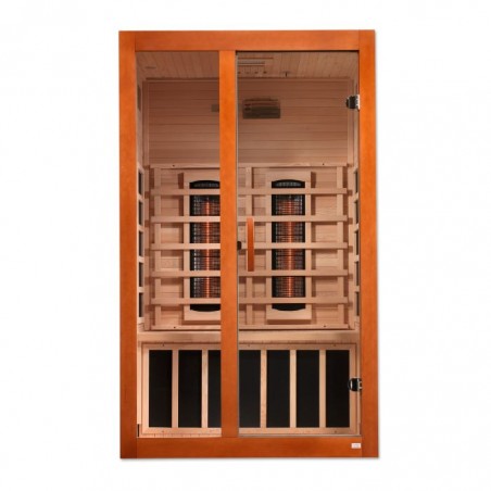 Dynamic Santiago 2-Person Near Zero Infrared Sauna (DYN-6209-03 FS)