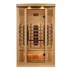 Golden Design Saunas 2025 Reserve Edition Full Spectrum with Himalayan Salt Bar (GDI-8020-03)