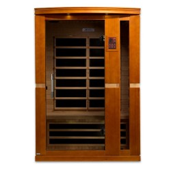 Dynamic Saunas Vittoria 2-person Low EMF FAR Infrared Sauna (DYN-6220-01)