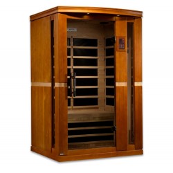 Dynamic Saunas Vittoria 2-person Low EMF FAR Infrared Sauna (DYN-6220-01)