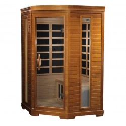 Dynamic Saunas Heming Elite 2-person Ultra Low EMF FAR Infrared Sauna - (DYN-6225-02 Elite)