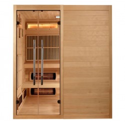 Golden Designs 2025 Toledo 6 Per Hybrid Sauna - (GDI-8360-01)