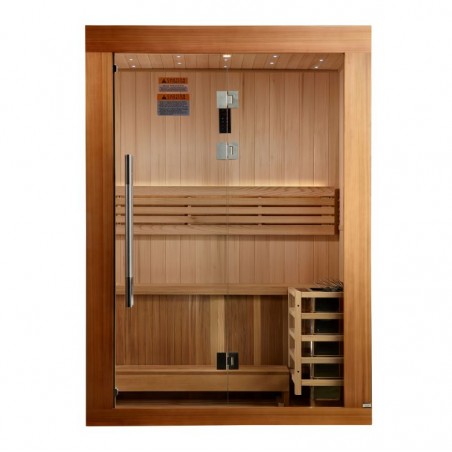 Golden Designs Sundsvall 2 Person Traditional Sauna (GDI-7289-02)