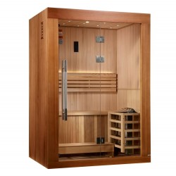 Golden Designs Sundsvall 2 Person Traditional Sauna (GDI-7289-02)