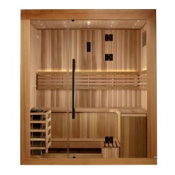 Golden Designs Copenhagen 3 Person Traditional Sauna (GDI-7389-02)