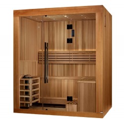 Golden Designs Copenhagen 3 Person Traditional Sauna (GDI-7389-02)