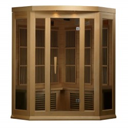 Maxxus Sauna Low EMF FAR Infrared Sauna Canadian Hemlock (MX-K356-01)