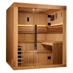 Golden Designs Osla 6 Person Traditional Sauna (GDI-7689-02)