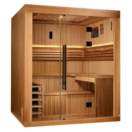 Golden Designs Osla 6 Person Traditional Sauna (GDI-7689-02)