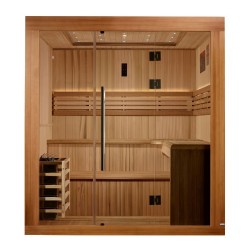 Golden Designs Osla 6 Person Traditional Sauna (GDI-7689-02)