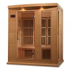 Maxxus Sauna Low EMF FAR Infrared Sauna Canadian Hemlock (MX-K306-01)