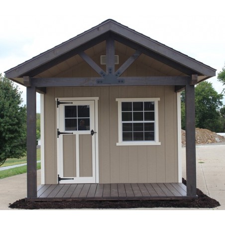 EZ-Fit 8x8 Woodsman Storage Shed Kit (ez_woodsman88)