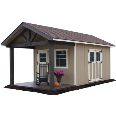 EZ-Fit 10x10 Woodsman Storage Shed Kit (ez_woodsman1010)