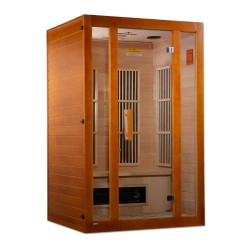 Maxxus 2-Person Low EMF FAR Infrared Sauna- (MX-J206-02S)