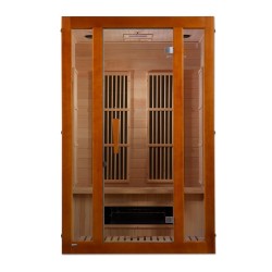 Maxxus 2-Person Low EMF FAR Infrared Sauna- (MX-J206-02S)