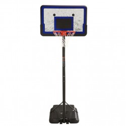 Lifetime 44 Inch Impact Portable Adjustable Basketball Hoop (91329)