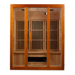 Maxxus 3-Person Low EMF (Under 8MG) FAR Infrared Sauna - (MX-J306-02S)