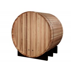 Golden Designs St. Moritz 2 Person Barrel Traditional Sauna -  Pacific Cedar ( GDI-B002-01)