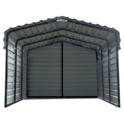 Arrow 3-sided 10X15x07 Carport Kit - Eggshell (CPH101507ECL3)