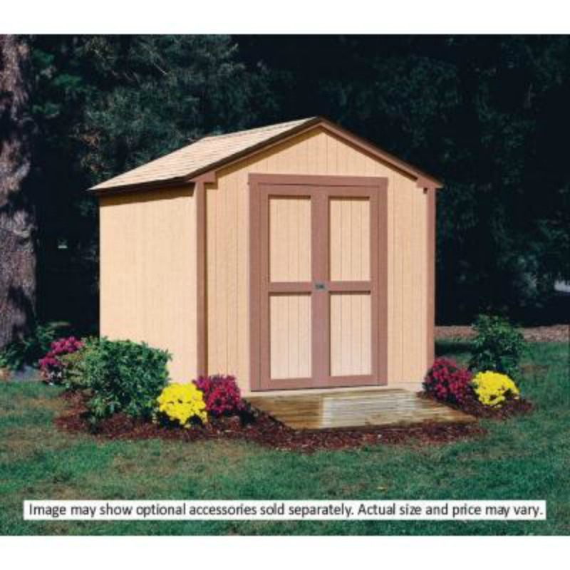 Handy Home Kingston 8x8 Wood Storage Shed Kit (18275-4)